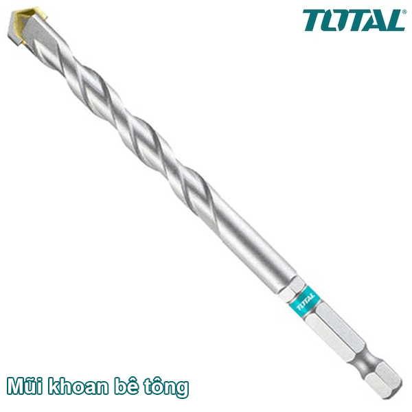 Mũi khoan bê tông chuôi lục giác Total