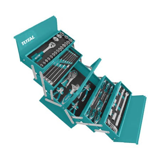Bộ đồ nghề cầm tay 59 chi tiết Total THTCS12591