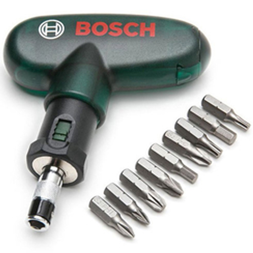 Bộ mũi vặn vít cầm tay 10 món Bosch