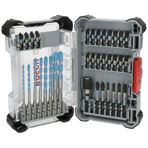 Bộ mũi khoan Bosch Hex-9 và đầu vặn vít Pick and Click 35 món