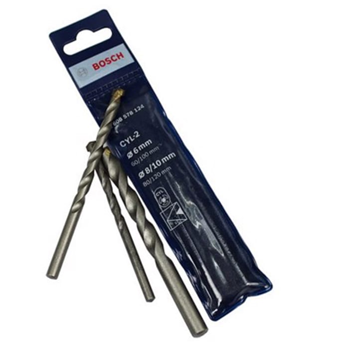 Bộ 3 mũi khoan tường Bosch 2608578124