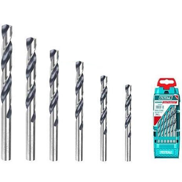 Bộ 6 mũi khoan kim loại Total TACSD0065