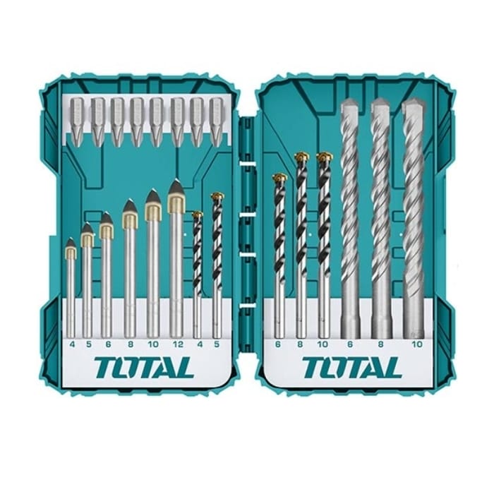 Bộ 22 mũi khoan và mũi bắt vít Total TACSDL12201