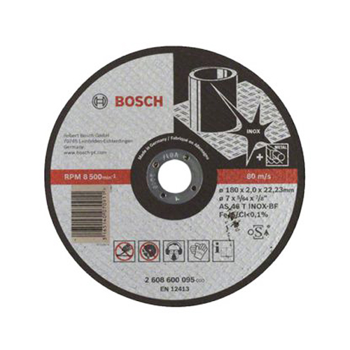 Đá cắt inox 180x2x22.2mm Bosch