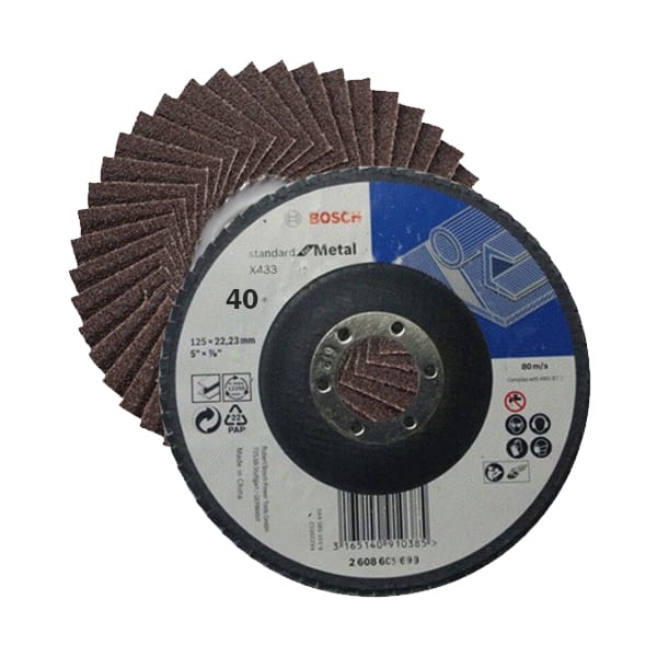 Đá nhám xếp 100mm Bosch