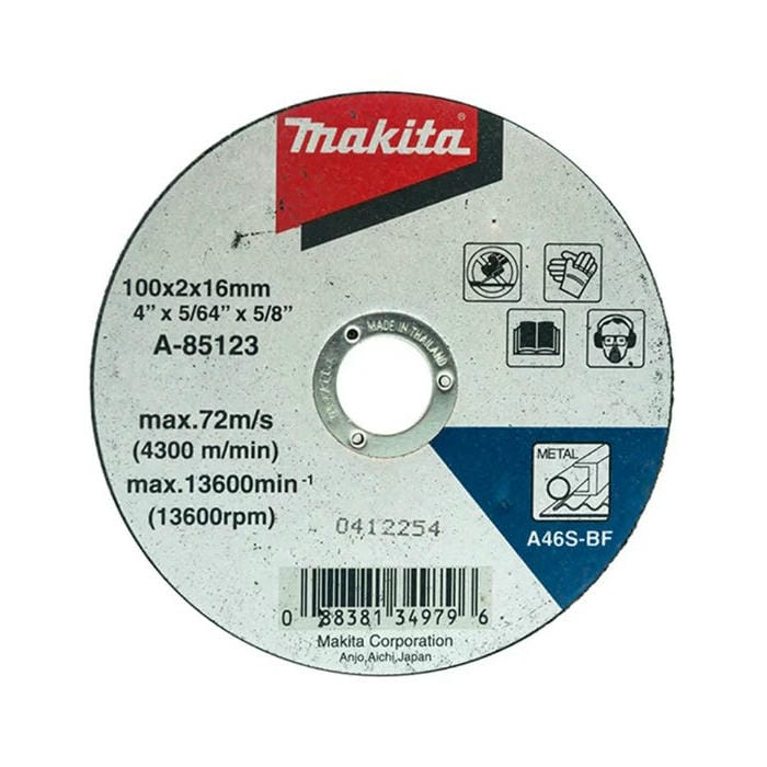 Đá cắt kim loại 100x2x16mm Makita A-85123