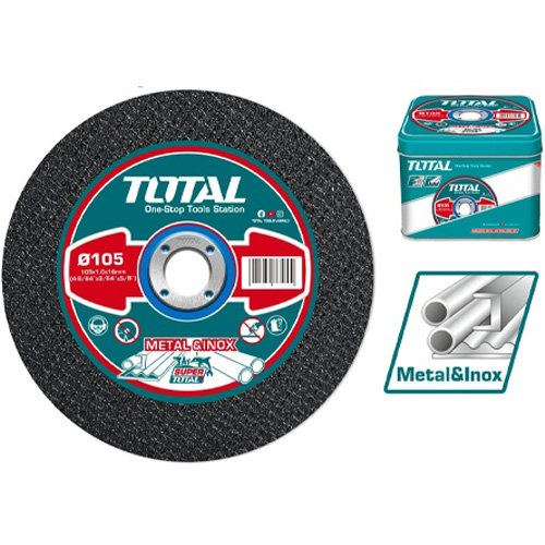 Bộ 100 đĩa cắt kim loại 105mm Total TAC210105100