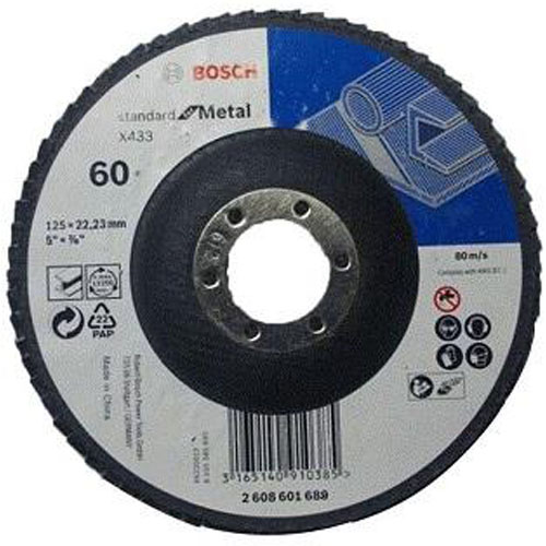 Đĩa nhám xếp Bosch Alox P40 Ø125mm