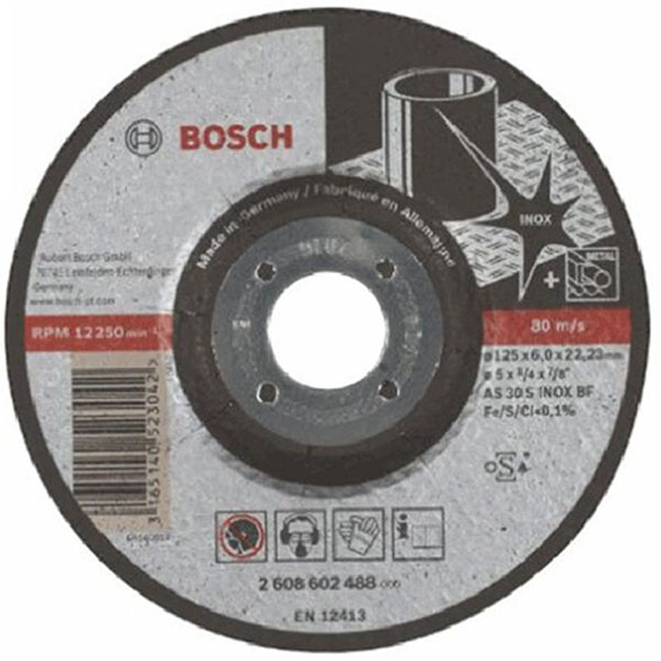 Đá mài inox Bosch 125x6x22.2mm