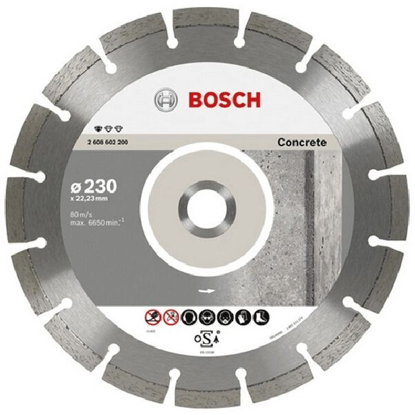 Đĩa cắt bê tông Bosch kim cương 230x22.2mm