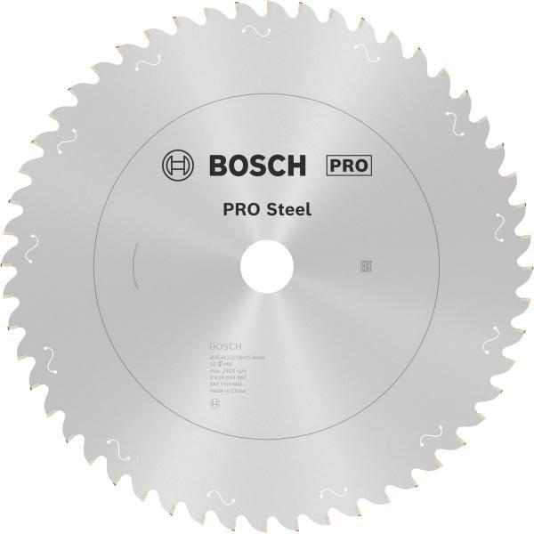 Lưỡi cưa hợp kim PRO (sắt) Bosch  254x2.2x25.4 mm, T52