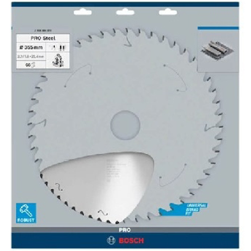 Lưỡi cưa hợp kim PRO (sắt), Bosch 305x2.2x25.4 mm, T72