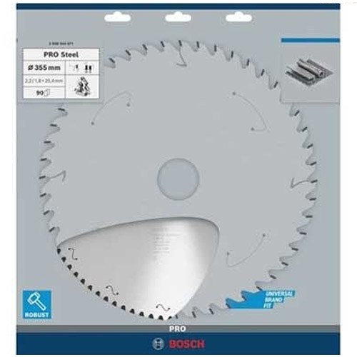 Lưỡi cưa hợp kim PRO (sắt) Bosch , 355x2.2x25.4 mm, T90