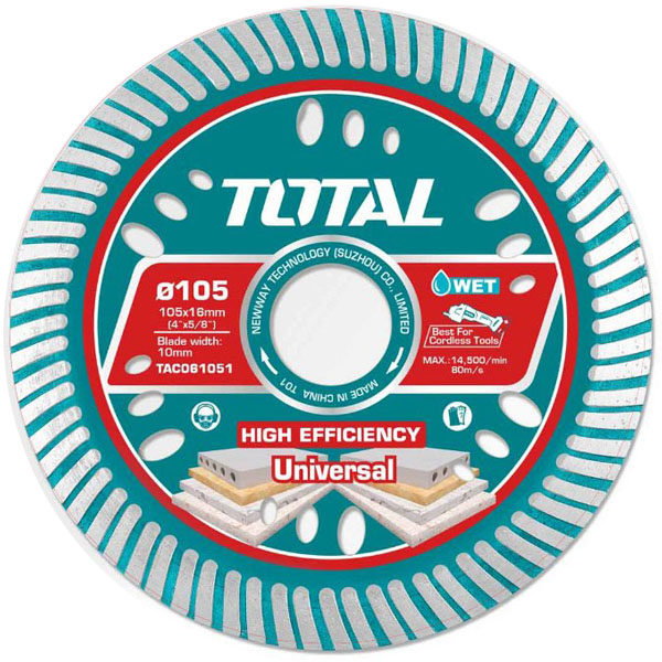 Đĩa cắt gạch siêu mỏng Total