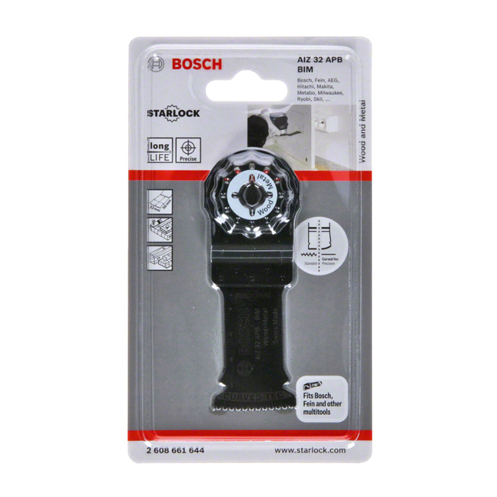Lưỡi khoét gỗ & kim loại AIZ 32 APB (BIM) Bosch