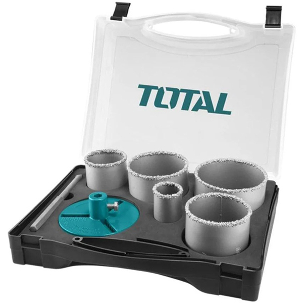 Bộ 7 mũi khoét lỗ (cacbua) Total TACSH2071