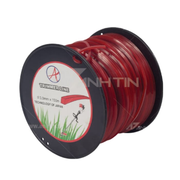Cước vuông 3.0mm (màu cam, đỏ)
