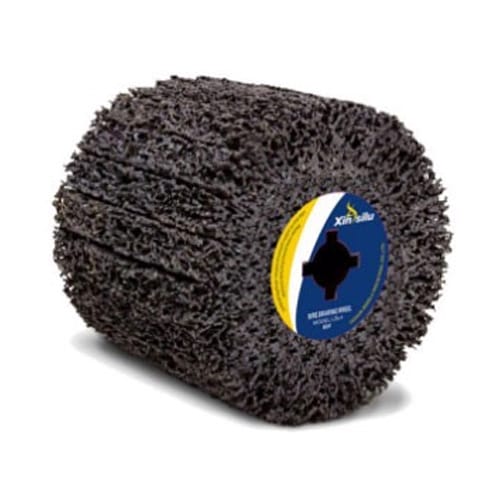 Nỉ đánh bóng kiểu du lô XINSILU 120*100mm độ cát C40 (xám đen)