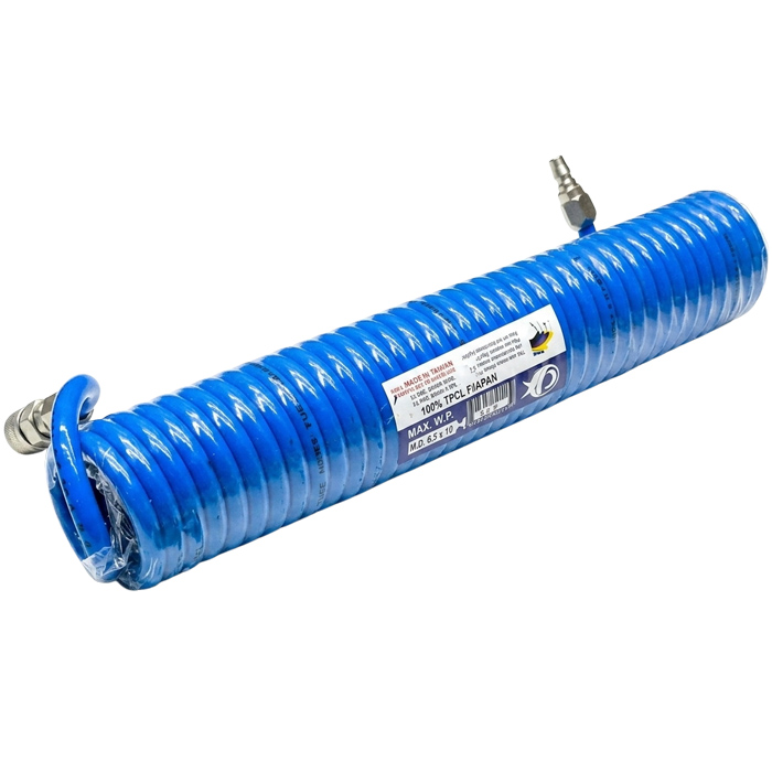 Dây hơi khí nén xoắn phi 10x6.5mm OK JAPAN