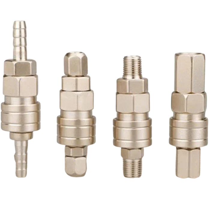 Bộ đầu nối nhanh dây hơi khí nén tự động SanYoong SF+PF
