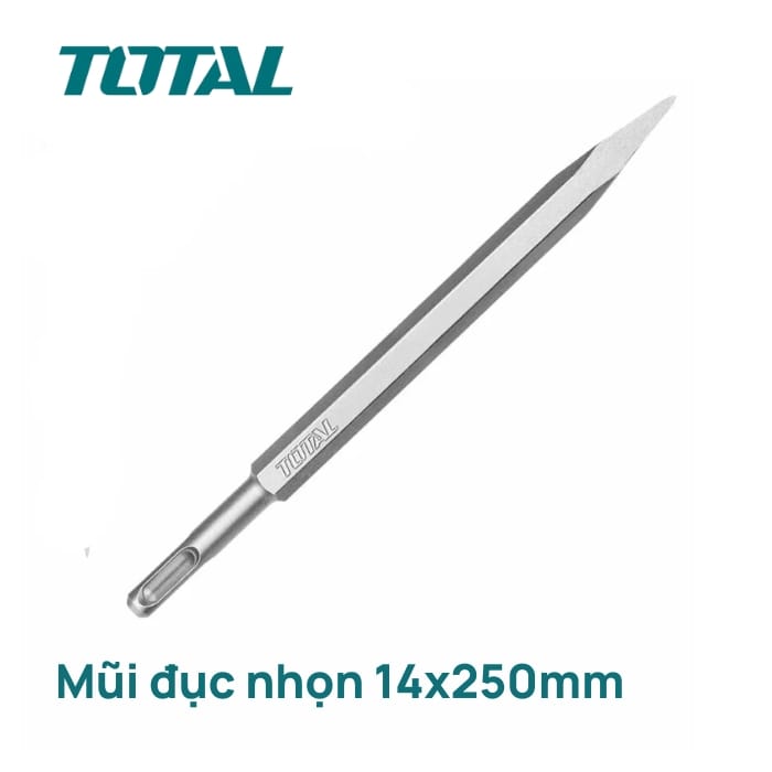 Mũi đục nhọn Total 14x250mm TAC1511141