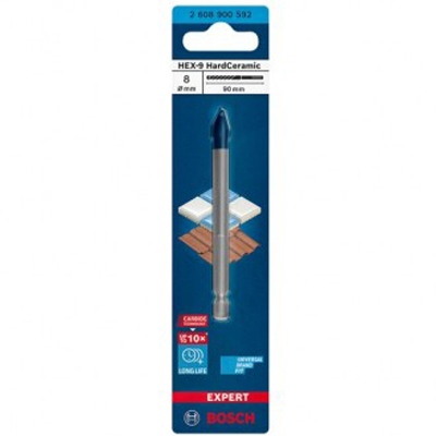 Mũi khoan gạch cứng Bosch Hex-9 (8x90)