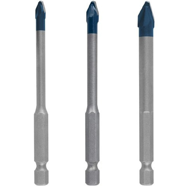Bộ 3 mũi khoan gạch cứng Bosch Hex-9 (5/6/8)