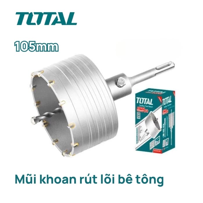 Mũi khoan rút lõi tường bê tông Total 105mm TAC4301051