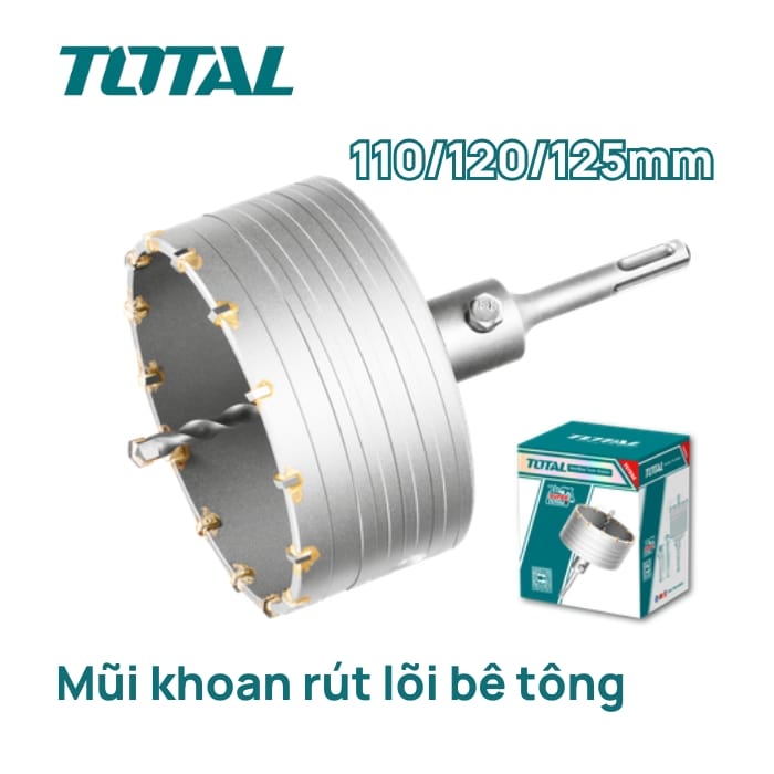 Mũi khoan rút lõi tường bê tông Total TAC4301101