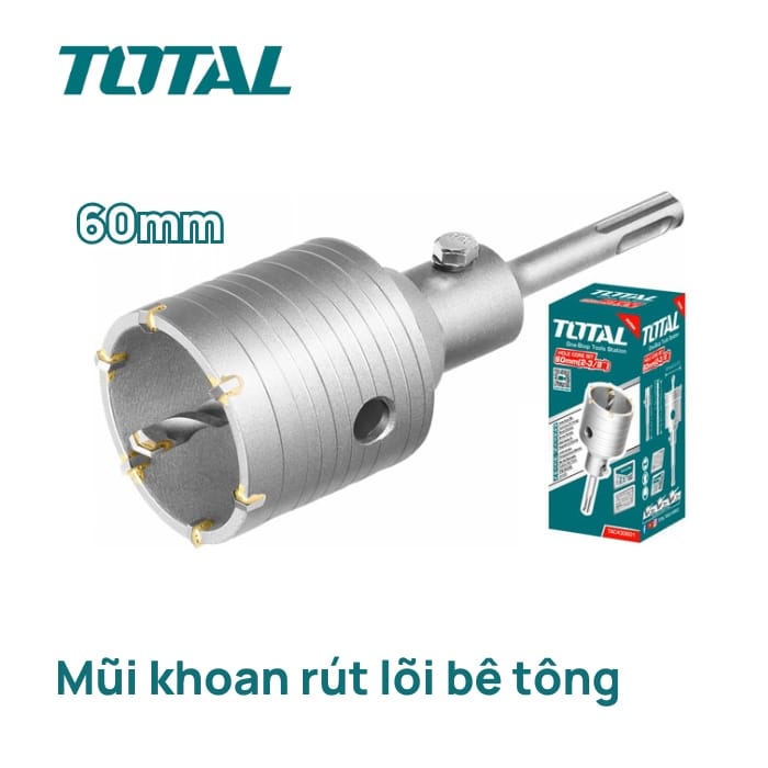 Mũi khoan rút lõi tường bê tông Total 60mm TAC430601