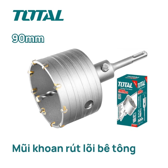 Mũi khoan rút lõi tường bê tông Total 90mm TAC430901