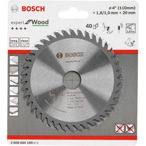 Lưỡi cưa gỗ Bosch 160x25.4mm T40