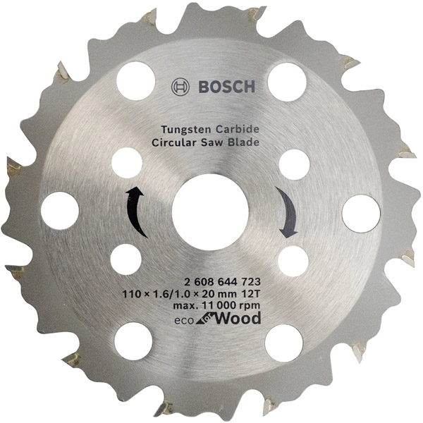 Lưỡi cưa gỗ Bosch CoolTeq 110x1.6/1.0x20mm T12