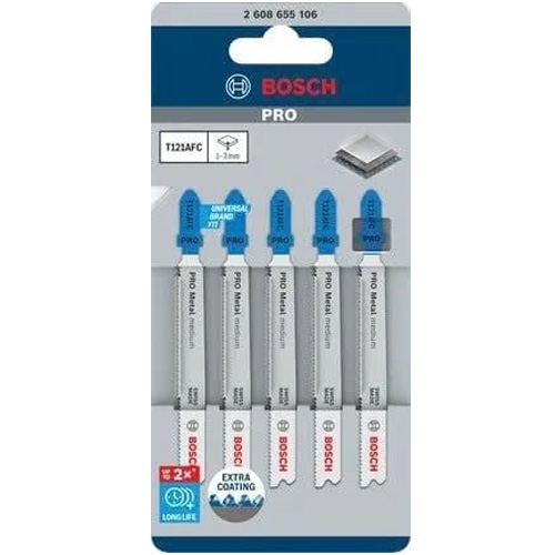 Bộ 5 lưỡi cưa lọng Sắt Bosch T 121 AFC