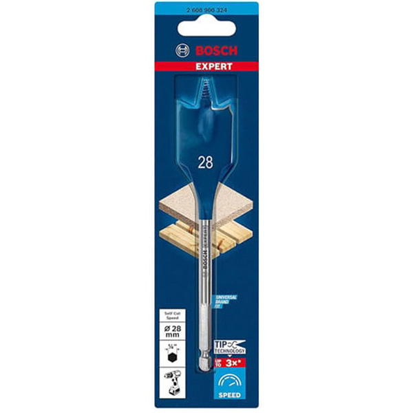 Mũi khoét gỗ đuôi cá Bosch SELFCUT 28x152mm