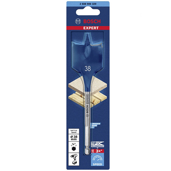 Mũi khoét gỗ Bosch đuôi cá SELFCUT 38x152mm