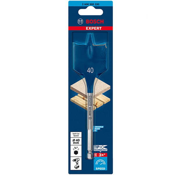 Mũi khoét gỗ Bosch đuôi cá SELFCUT 40x152mm