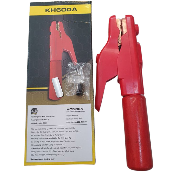Kềm hàn cán gỗ 600A