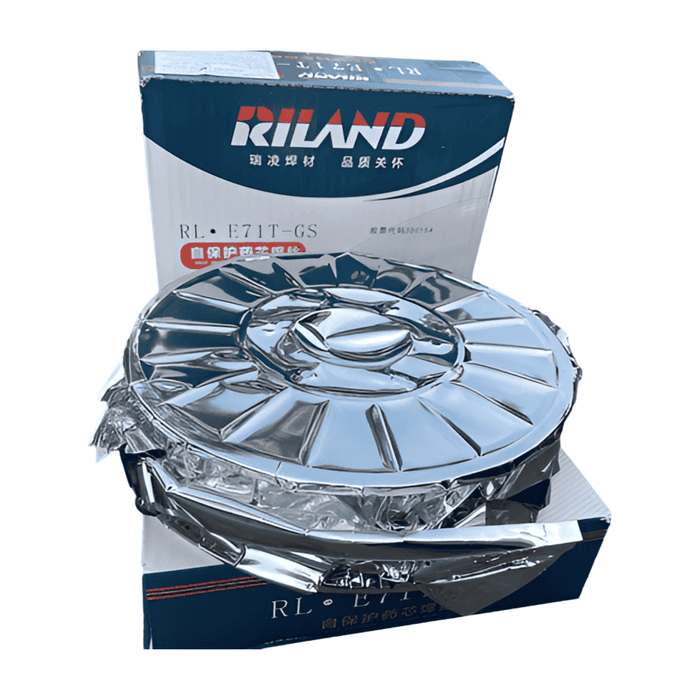 Dây hàn mig thép lõi thuốc không dùng khí 5Kg Riland E71T-GS