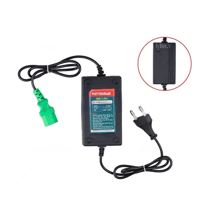 Sạc ắc quy Li-ion 1.0A hiệu MOTOKAWA