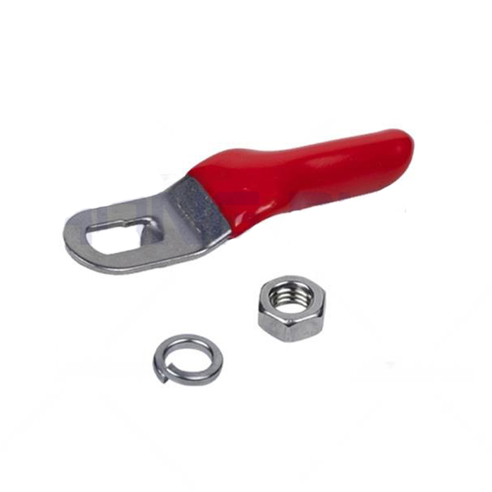 Tay cầm inox van 2 răng ngoài PILO (bao gồm ốc và lông đền)